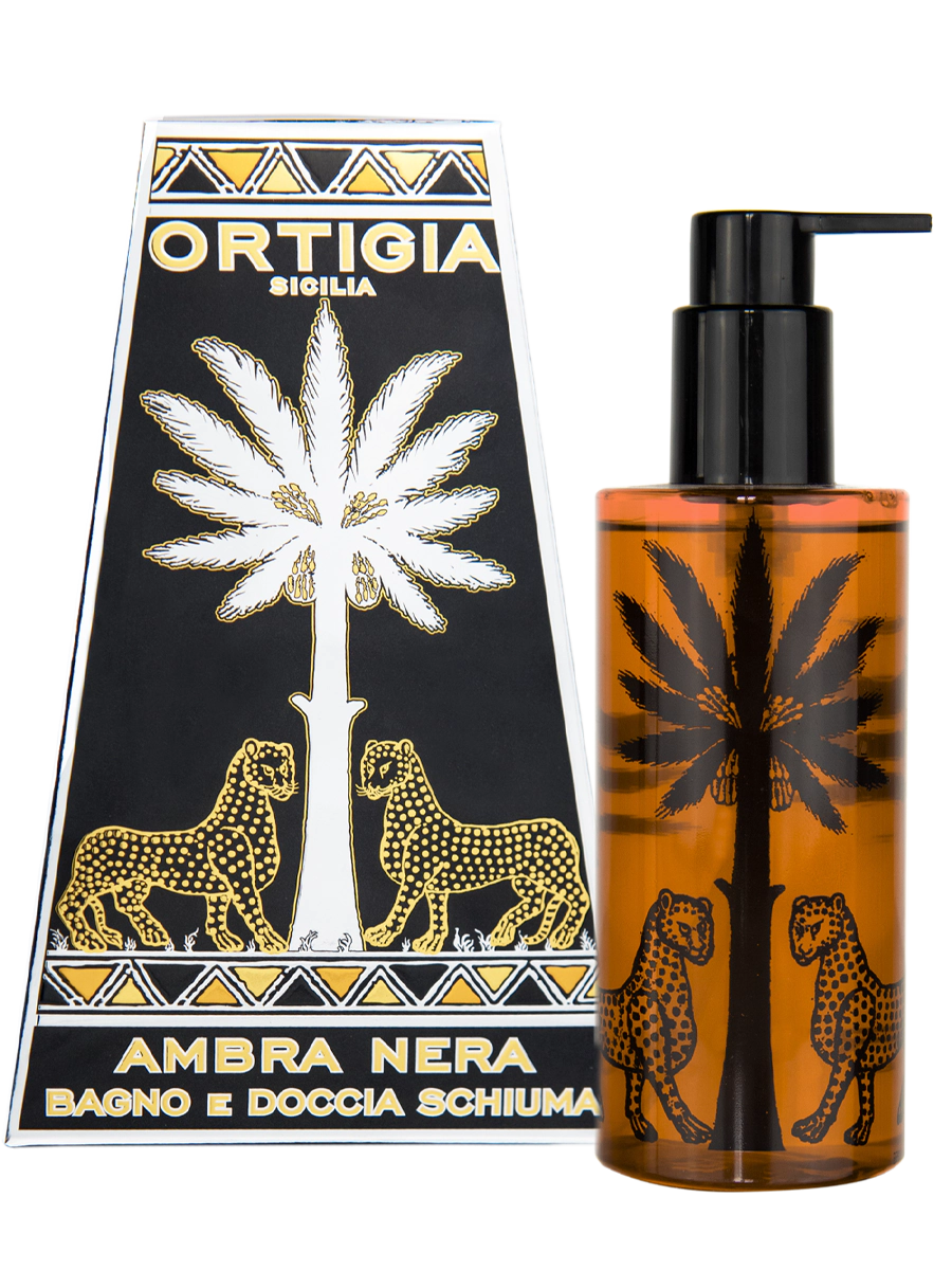 ORTIGIA-Bagno Schiuma 250ml Ambra Nera