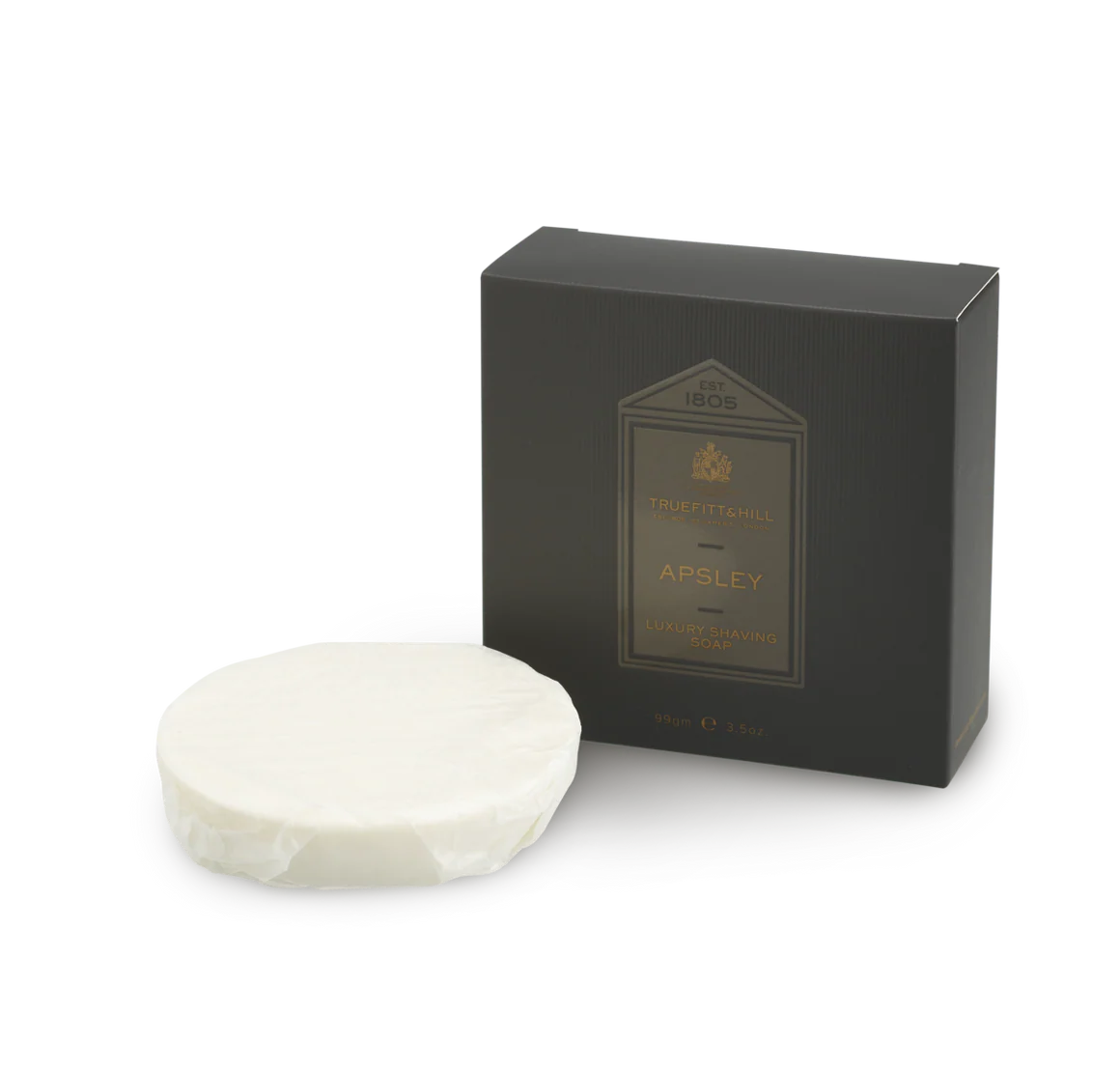 TRUEFITT&HILL- Apsley Luxury Shaving Soap Refill for Wooden Bowl 100mg