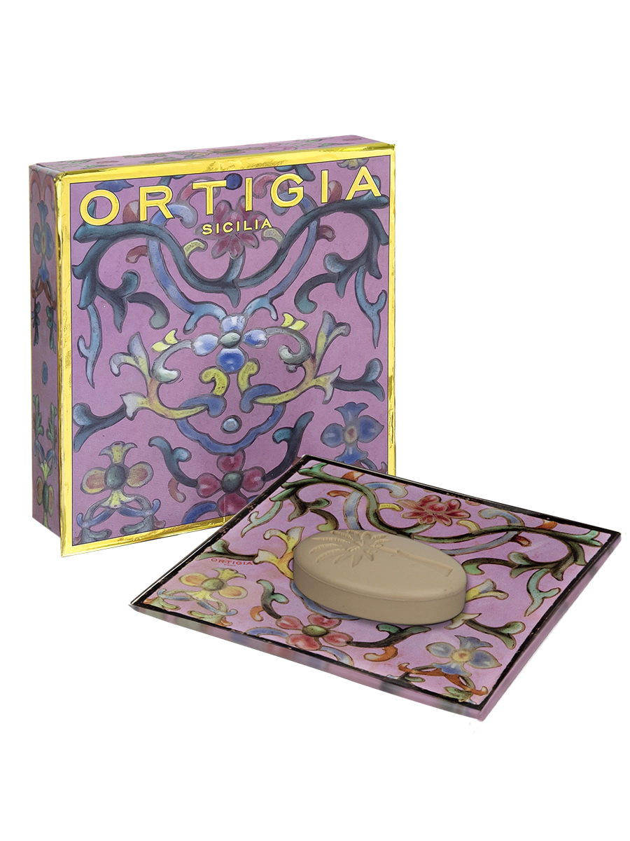 ORTIGIA-Aragona Piattino Vetro Con Sapone