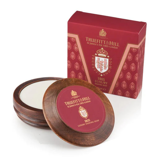 TRUEFITT&HILL-1805 Luxury Shaving Soap In Wooden Bowl 100mg