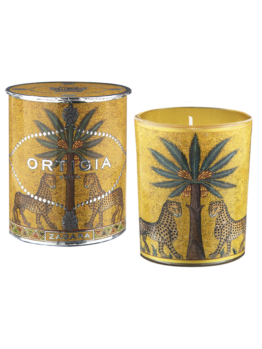 ORTIGIA-Candela Decorata Zagara