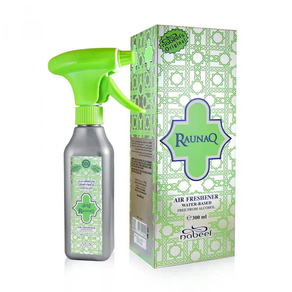 NABEEL - Raunaq Air Freshener - Deodorante per ambienti a base d’acqua 300 ml