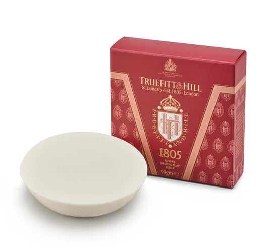 TRUEFITT&HILL-1805 Luxury Shaving Soap Refill for Wooden Bowl 100gm