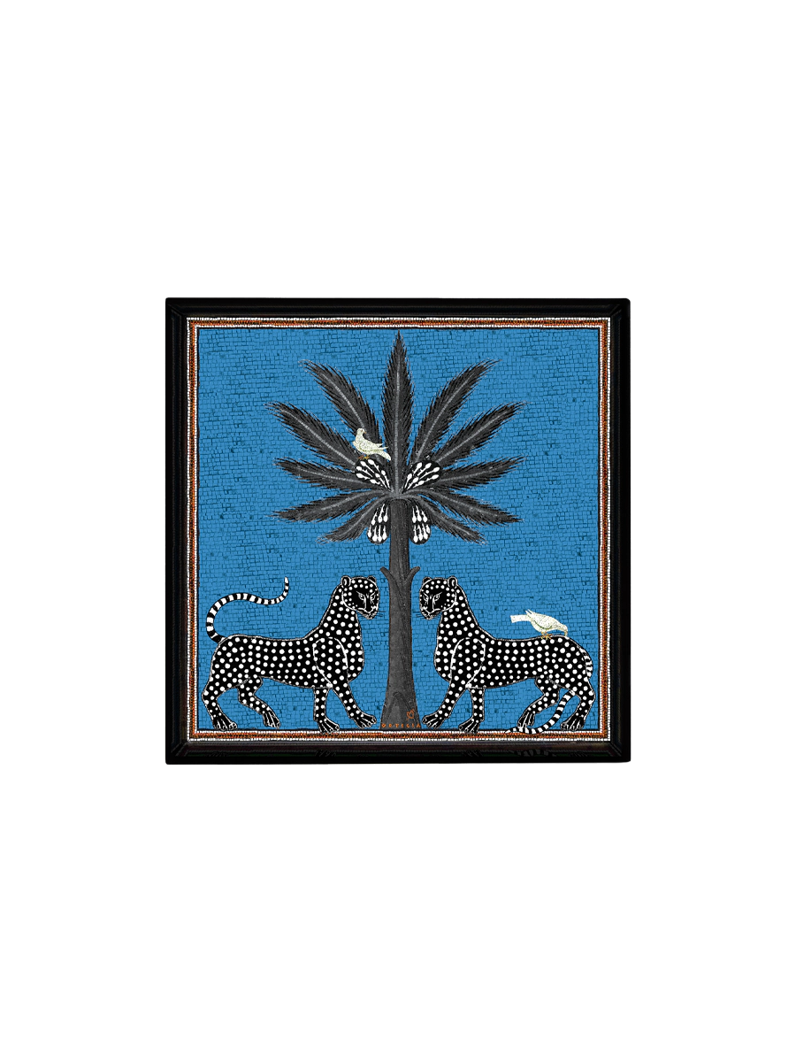 ORTIGIA- Vassoio Quadrato Blu