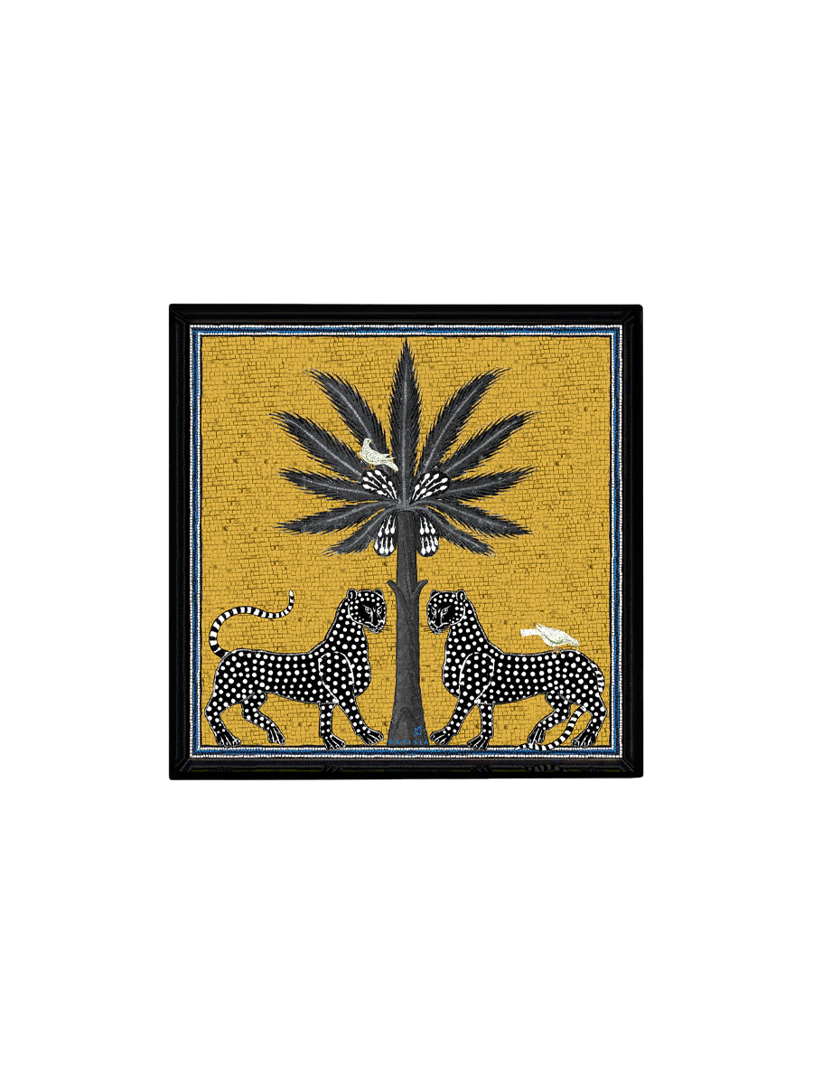 ORTIGIA-Vassoio Quadrato Sahara